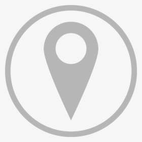 Location Logo Grey Png, Transparent Png, Free Download