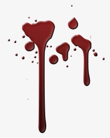 Dripping Blood Png - Blood Drops Transparent Background, Png Download, Free Download