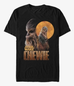 Chewie Solo Star Wars T-shirt - Star Wars, HD Png Download, Free Download