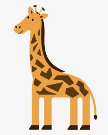 Top Giraffe Clipart Free Image - Giraffe Zoo Animals Clipart, HD Png Download, Free Download