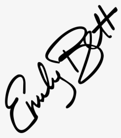 Signature Of Emily Bett Rickards - Emily Bett Rickards, HD Png Download, Free Download