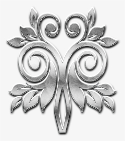 Flower Metal Chromium Free Picture - Metal Flower Png, Transparent Png, Free Download