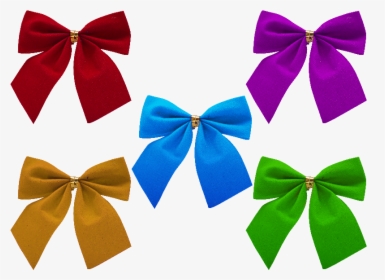 Christmas Bow Png Free - Photoshop Christmas Bows Png, Transparent Png, Free Download