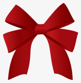 Transparent Xmas Ribbon Png - Red Clipart Bow, Png Download, Free Download