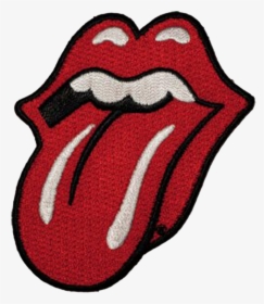 Rolling Stones Rollingstones Patch Lips Mouth Niche - Rolling Stones Tongue Patch, HD Png Download, Free Download