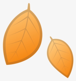 Fallen Leaf Icon - Fall Leaves Emoji, HD Png Download, Free Download