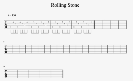 Rolling Stone The Weeknd Guitar Sheet Music, HD Png Download, Free Download
