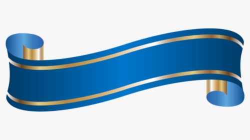 Blue Ribbon Banner Png, Transparent Png, Free Download