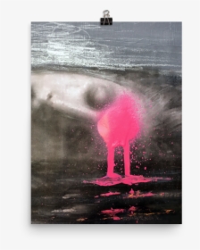 Fallen2 Mockup Transparent Transparent - Flamingo, HD Png Download, Free Download