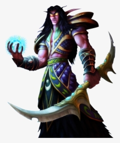 Moon Guard Wiki - Wow Male Night Elf, HD Png Download, Free Download