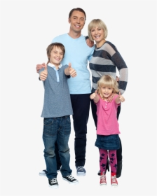 Family Free Commercial Use Png Image - Family Standing Png, Transparent Png, Free Download