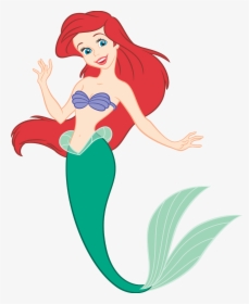 Ariel Mermaid Cartoon, HD Png Download, Free Download