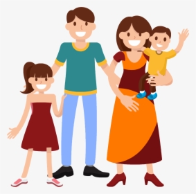Family Smile Happiness Clip Art - Transparent Family Clipart, HD Png Download, Free Download