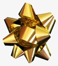 Christmas, Gold, Ribbon - Лента Золото Png, Transparent Png, Free Download