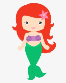 Clip Art Ariel Baby Png - Mermaid Clipart Kids, Transparent Png, Free Download
