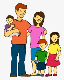 Family Clipart One Child - Family Clipart, HD Png Download, Free Download
