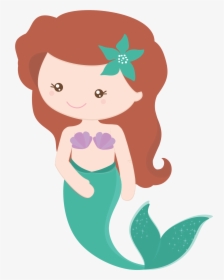 Imágenes De La Sirenita Para Imprimir Gratis - Mermaid Clipart, HD Png Download, Free Download