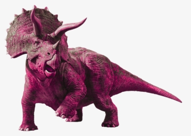Tracy The Pink Dinosaur - Jurassic World Dinosaurio Triceratops, HD Png Download, Free Download