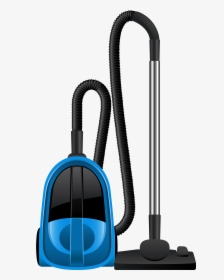 Blue Vacuum Cleaner Png Clipart - Vacuum Cleaner Clipart Png, Transparent Png, Free Download