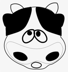 Transparent Femur Clipart - Cow Face Clip Art, HD Png Download, Free Download