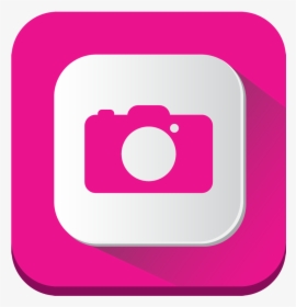 Camera Icon - Gallery Icon Pink, HD Png Download, Free Download