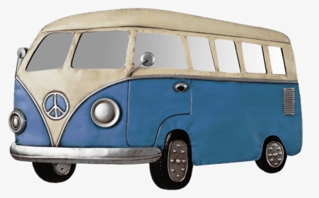Volkswagen Camper Van Wall Art - Volkswagen Bus Transparent Background, HD Png Download, Free Download