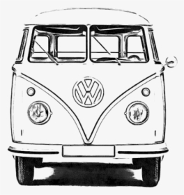 Van Group Type Car Volkswagen Free Photo Png Clipart - Volkswagen Van Front View, Transparent Png, Free Download