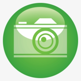 Camera Logo Icon - Camera Icon Green Png, Transparent Png, Free Download
