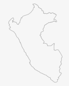 Mapa Del Perú Blanco Png, Transparent Png, Free Download