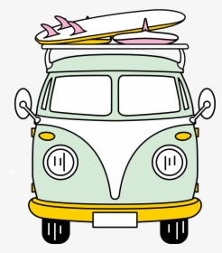 Volkswagen Clipart Gold Car - Redbubble Stickers Van, HD Png Download, Free Download