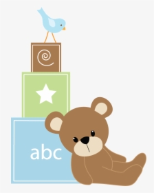 Bear Baby Shower Clipart, HD Png Download, Free Download