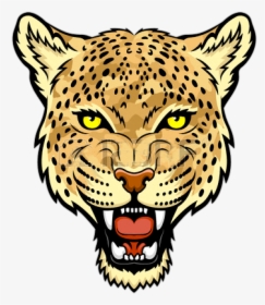 Cats,african To Medium-sized Cats,wild Cat - Leopard Head, HD Png Download, Free Download