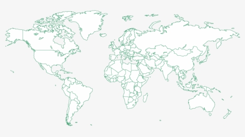 World Map Minimalist, HD Png Download, Free Download