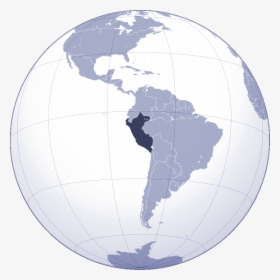 Where Is Peru Located Large Map - Peru Map In America, HD Png Download, Free Download