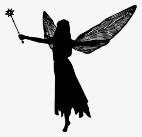 Fairy Silhouette Png Transparent Clip Art Imageu200b, Png Download, Free Download