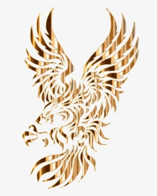 Transparent Tribal Feather Png - Eagle Tattoo Designs For Men, Png Download, Free Download