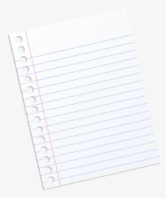 Paper Notebook Material Line - Notebook Paper Transparent Background, HD Png Download, Free Download