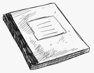 Transparent Notebook Paper Png - Drawing Of A Notebook, Png Download, Free Download