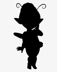 Transparent Heaven Clipart - Transparent Background Silhouette Fairy Transparent, HD Png Download, Free Download