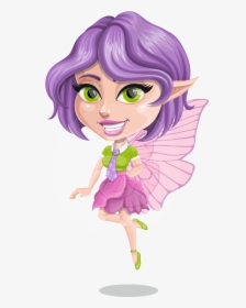 Fairy Tale Vector Cartoon Character Aka Lora - Cartoon Fairy Eyes, HD Png Download, Free Download