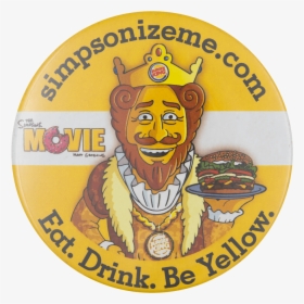 Transparent Burger King Mascot Png - Simpsons Movie, Png Download, Free Download