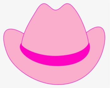 Cowboy Hat Clipart - Pink Cowboy Hat Clipart, HD Png Download, Free Download