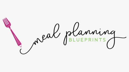 Meal Planning Blueprints - Calligraphy, HD Png Download, Free Download