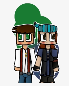 Jesse X Petra Minecraft Story Mode By Liliimi-d9o80wm - Minecraft Story Mode Fanfiction Jesse X Petra, HD Png Download, Free Download