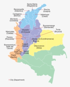 Images - Andean Region Of Colombia Departments, HD Png Download, Free Download