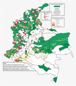 Activists Deaths Colombia, Paramilitary Violence Colombia - Atlas, HD Png Download, Free Download