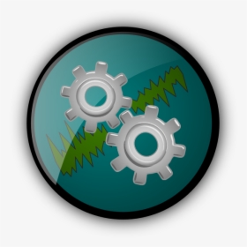 Gear Logo W Jagged Lines Svg Clip Arts - Castel Del Monte, HD Png Download, Free Download