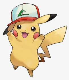 Nj Coding Practice - Pokemon Pikachu With Cap, HD Png Download, Free Download