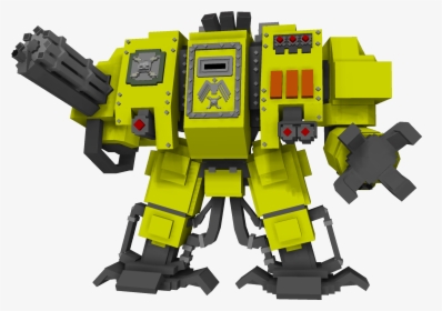 Yellow Generic Dreadnought - Military Robot, HD Png Download, Free Download