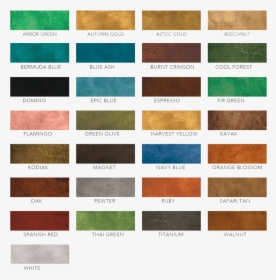 Varathane Tintable Stain Color Chart, HD Png Download, Free Download